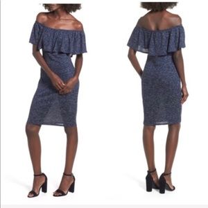 Mimi Chica | Women off Shoulder Knit Dress Sz M